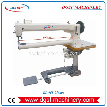 Máquina de coser de caja pesada de cilindro y brazo largo DS-461-950
